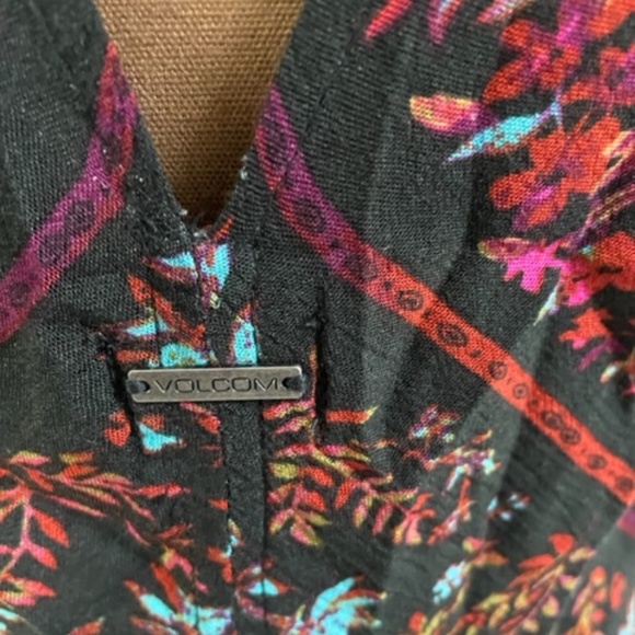 Volcom Keyhole Knee Length Floral Print Dress *NWT* - Picture 4 of 6